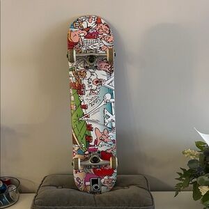 Santa Cruz Skateboards Vibrant Cartoon Art Deck